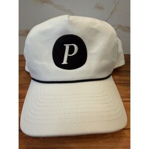 Imperial Sports Precision P Logo Rope Hat White Snapback Golf Cap L62427